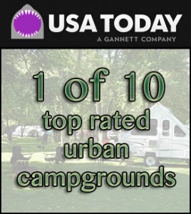 USA TODAY: Austin Lake Park is 1 of 10 top rated urban campgrounds