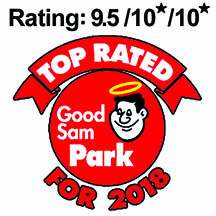 Good Sam Rating for Austin Lake RV Park and Cabins in OH