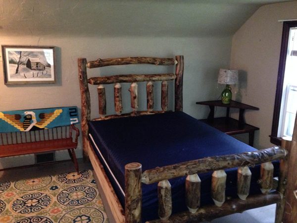 bedroom at swan house