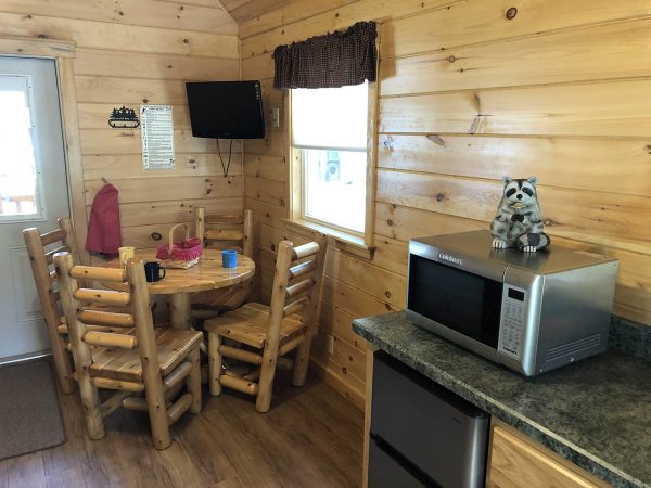 dining area with table and chairs
