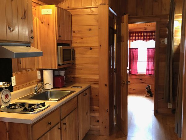 bathroom in train cabin