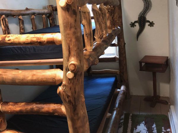 bunk bed in monkey room