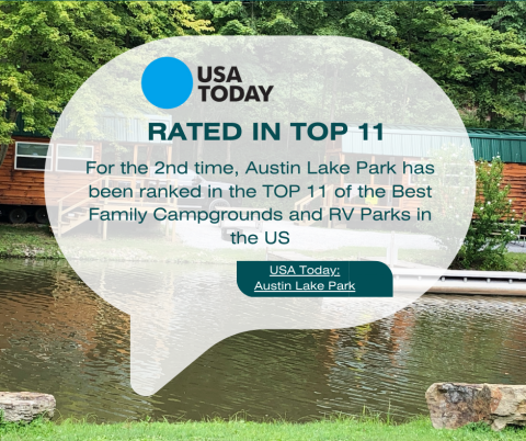 USA Today Top 11 Family RV Parks & Campgrounds 2024