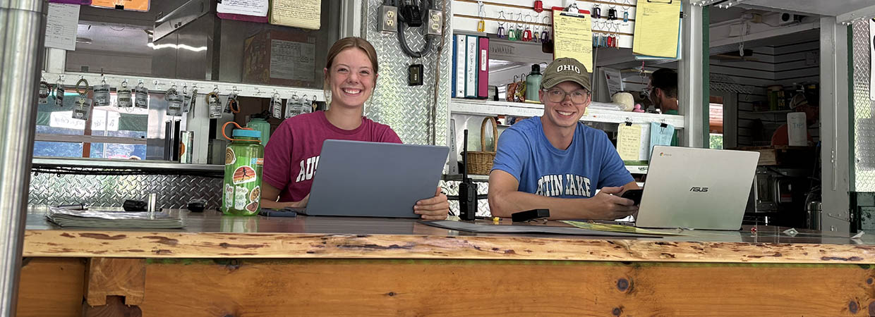 welcome to austin lake rv park and cabins in Toronto OH