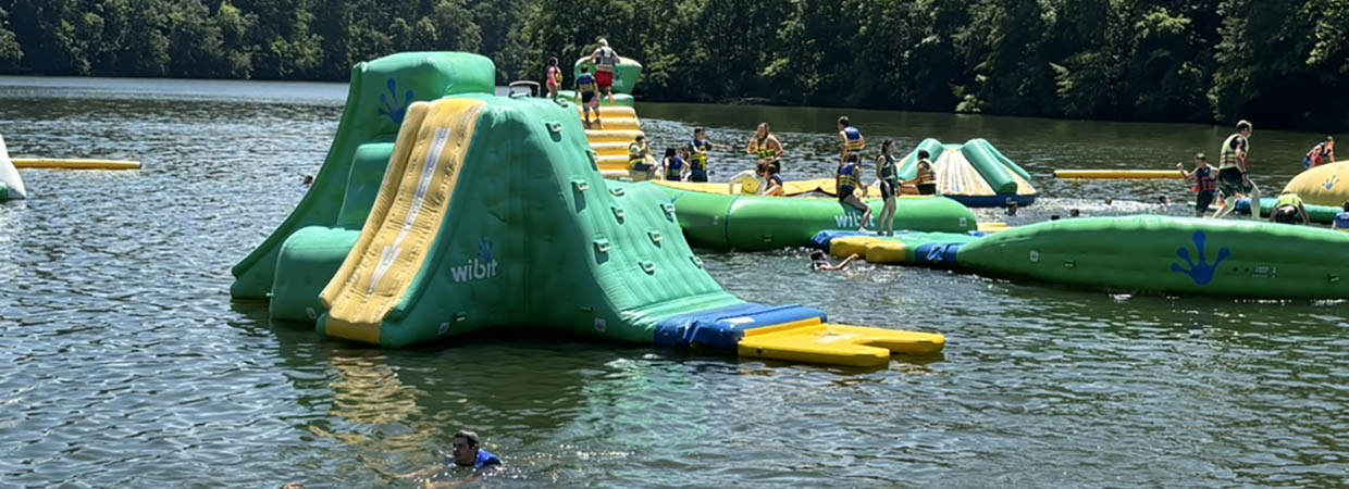 wibit fun at austin lake rv park in toronto oh